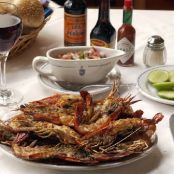 LANGOSTINOS AL MOJO DE AJO Y PEREJIL