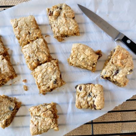 Oatmeal Raisin Bars GF
