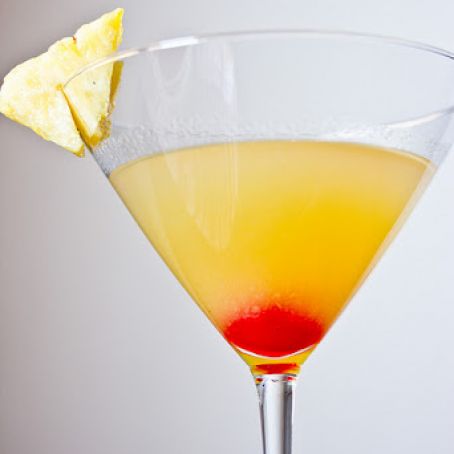 Pineapple Upside-Down Cake Martini