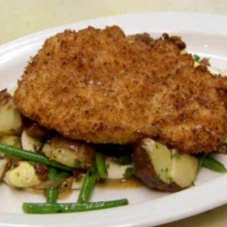 Honey Dijon Chicken, Warm Potato Salad