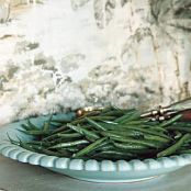 GREEN BEANS w/CELERY SALT BUTTER