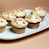 Banana Cupcakes w/Penut Butter Frosting