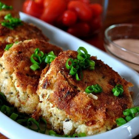 Chicken Mashed Potato Fritters