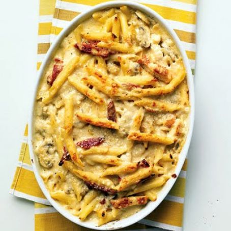 Baked Penne with Sundried Tomatoes and Chicken