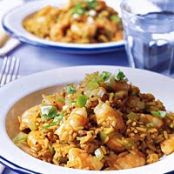 Dirty Rice with Shrimp