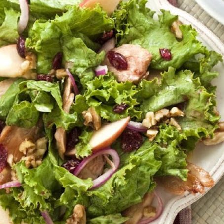 Apple, Chicken and Walnut Salad with Raspberry Vinaigrette « Marlene Koch Marlene Koch