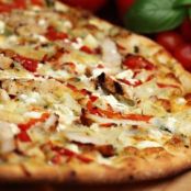 Grilled BBQ Chicken Flatbreads