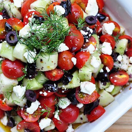 Tomato Cucumber Salad