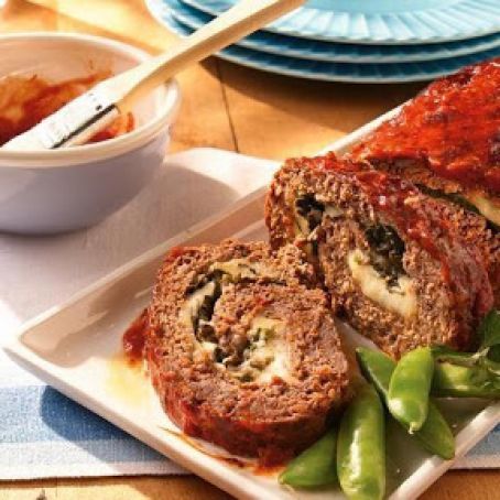 Rolled Italian Meat Loaf