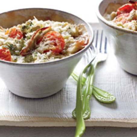 Fresh Lima Bean Gratins