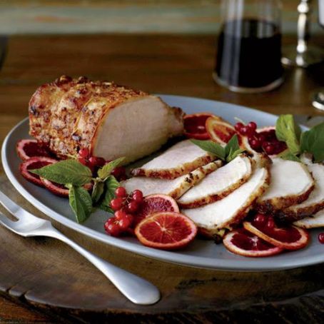 Maple Sugar-Ginger Roast Pork