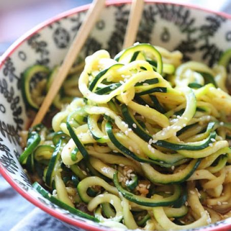 Sesame Zoodles