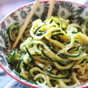 Sesame Zoodles