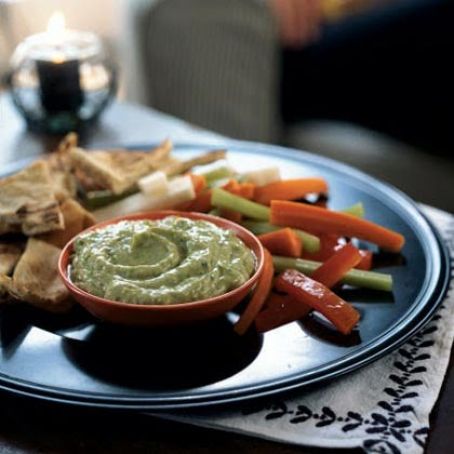 Avocado Yogurt Dip with Cumin