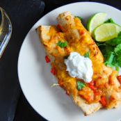 Lighter Chicken Enchiladas