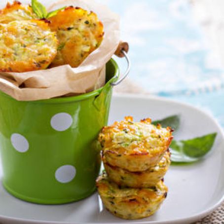 Cheese & Broccoli Muffins, Mini