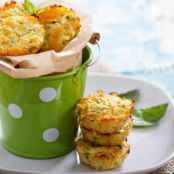 Cheese & Broccoli Muffins, Mini