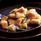 GNOCCHI*****Pan-Seared Gnocchi with Browned Butter & Sage