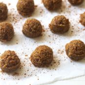 No Bake Pumpkin Energy Bites