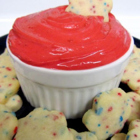 RED VELVET CAKE BATTER DIP