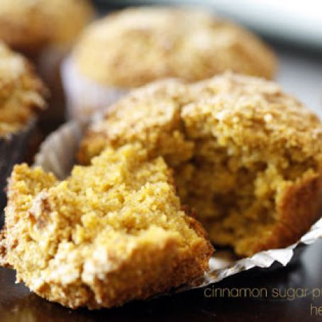 Cinnamon Sugar Pumpkin Muffins