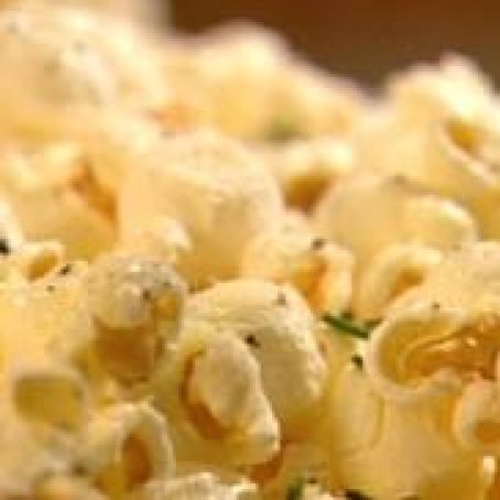 Black Pepper and Parm Cheesy Popcorn