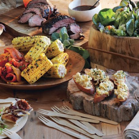 Artichoke, Cherry Tomato & Feta Salad with Artichoke Pesto Crostini