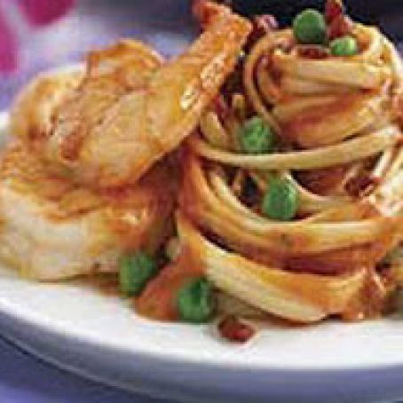 Quick Shrimp & Linguini