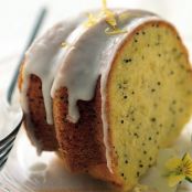 Lemon-Poppy Seed Cake with Lemon Glaze