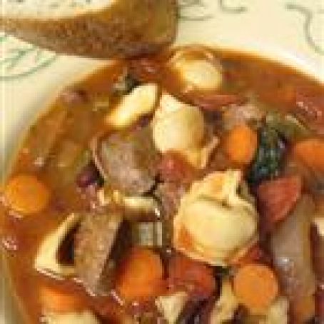 Italian Sausage Tortellini Soup