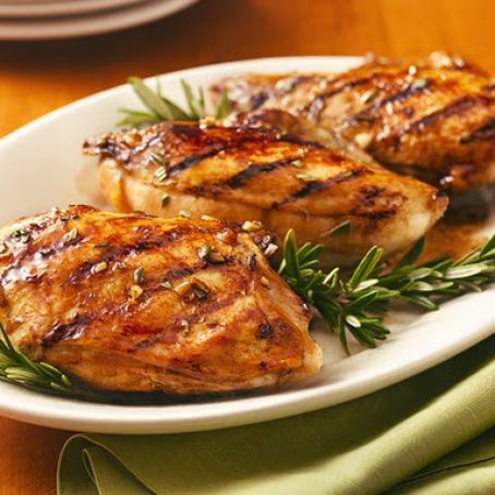 Balsamic-Glazed Grilled Chicken Breasts