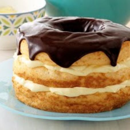 Boston Cream Pie made over