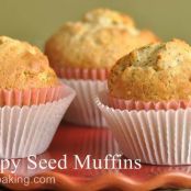 Poppy Seed Poundcake Muffins