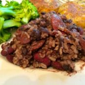 Brown Rice and Beans