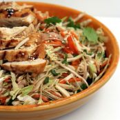 Grilled Ginger-Sesame Chicken Salad