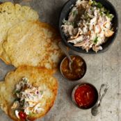 Roast Chicken Dosas