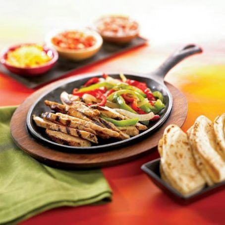Beef and Chicken Fajitas  (6 servings)