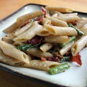 Herb and Garlic Shells with Spinach and Bacon