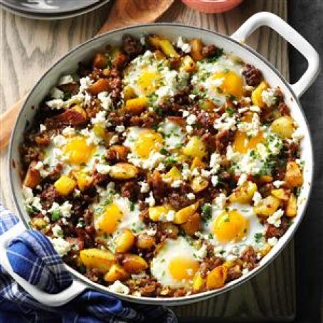 Brunch Hash & Egg Bake Recipe