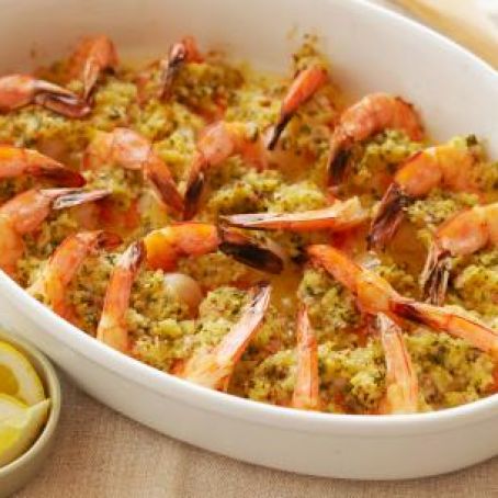 Baked Shrimp Scampi