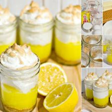 MYO Lemon Meringue Pies in a Jar