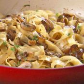 Pasta with Sautéed Mushrooms