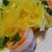 Skinny Shrimp Scampi with Spaghetti Squash