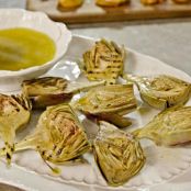 Grilled Artichokes with Bagna Cauda