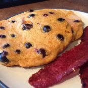 Oat Flour, Blueberry, Sweet Potato Pancakes (P3)