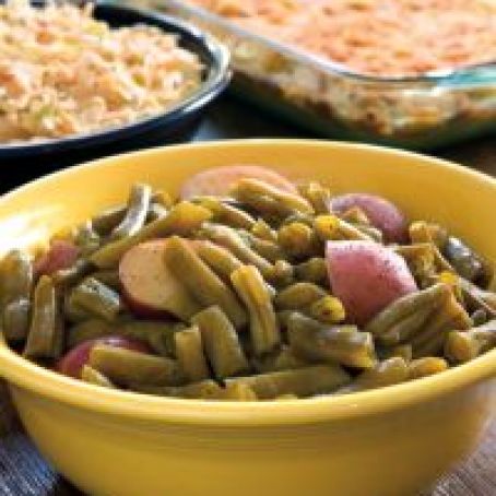 Green Beans with New Potatoes