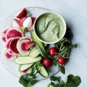 Lemony Tofu-Herb Dip