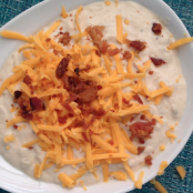 Slow Cooker Loaded Baked Potato Soup