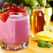 Strawberry Basil Slush