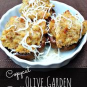 Copycat Olive Garden Stuffed Mushrooms
